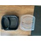 TWO COMPARTMENT MICROWAVE FOOD SERVING CONTAINER 