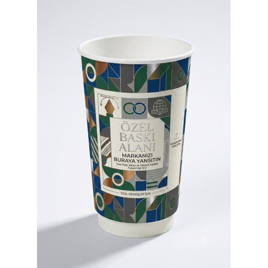 16oz DOUBLE-WALL PAPER CUPS