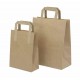 FLAT HANDLE KRAFT BAG