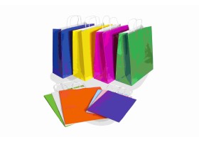 TWISTED HANDLE KRAFT BAG