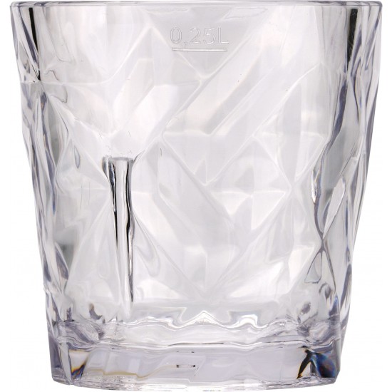 EXCLUSIVE DIAMOND GLASS-250ML